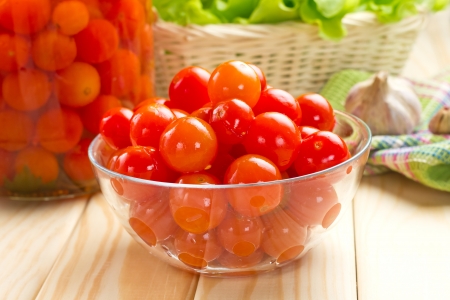 Pickled tomatoesの写真素材