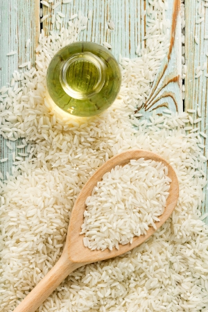 Rice oilの写真素材