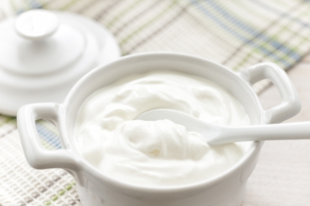 Sour creamの写真素材