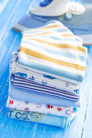 Baby clothesの写真素材
