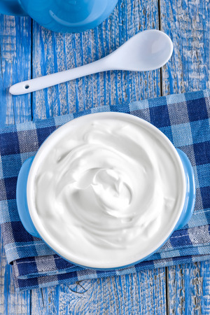 Sour creamの写真素材