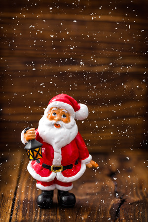santa claus figurineの写真素材