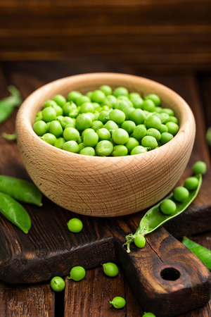 Green peasの写真素材