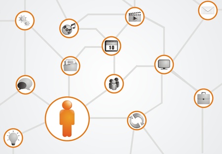 CRM- Customer Relationship Management の写真素材