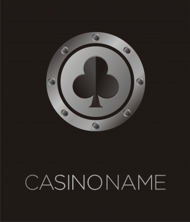 clubs casino poster, backdrop, plakat, background, bannerのイラスト素材