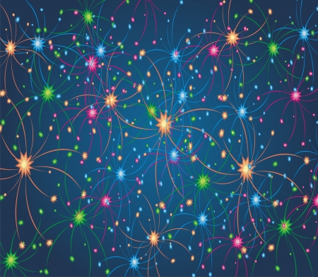 fireworks patternのイラスト素材