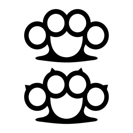 knuckle vectorのイラスト素材