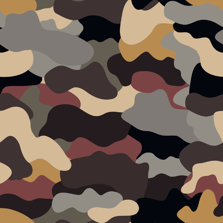 Seamless military camouflage texture. Military background. military texture for textile.のイラスト素材