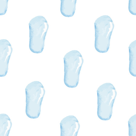 Watercolor pattern of abstract shapes and form\rの写真素材