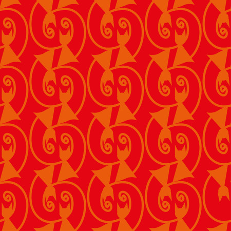 Seamless cat pattern. Pair ink cat black pattern designのイラスト素材