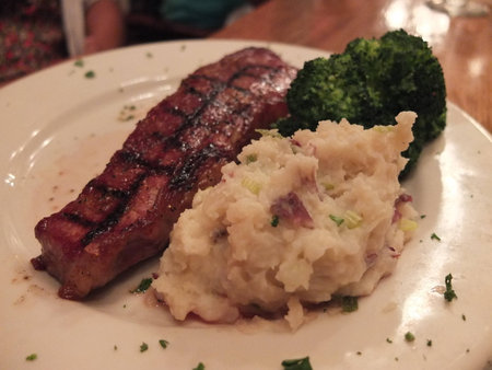 delicious welldone steakの写真素材