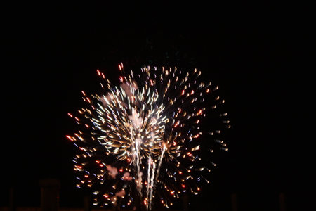 Fireworks displayの写真素材