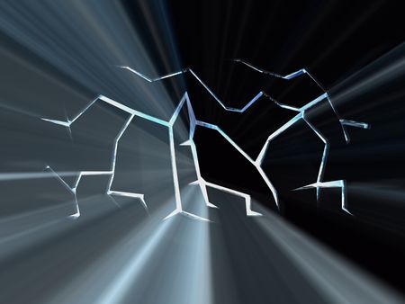 abstract background 3d red blue volume lightの写真素材