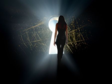 girl find access to big secret