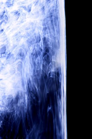 abstract ink background flow in water の写真素材