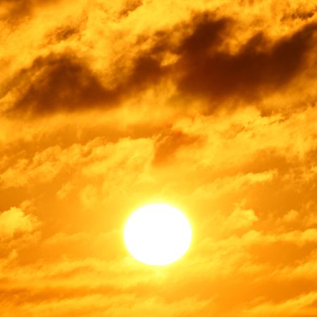 sunset sky beautiful nature backgroundの写真素材