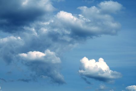 blue sky nature background
