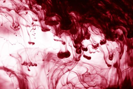 abstract ink background flow in water の写真素材