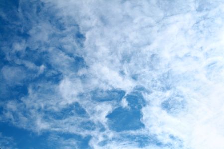 blue sky only nature background