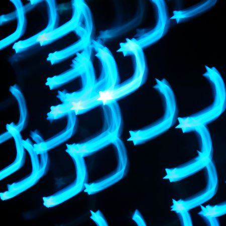 abstract disco  colored stars motion backgroundの写真素材