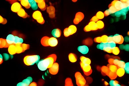 motion colored  bokeh abstract background