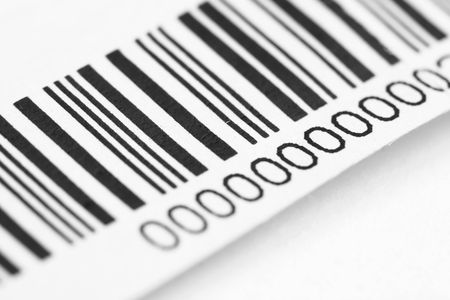 barcodeblack lines on white background