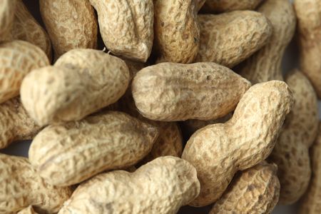 peanuts background macro close up