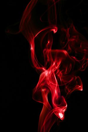 red smoke abstract background close upの写真素材