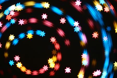 speedy motion stars abstract background