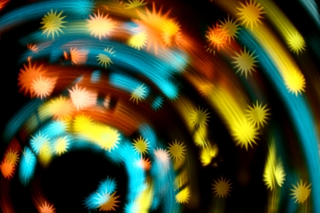 speedy motion stars abstract backgroundの写真素材