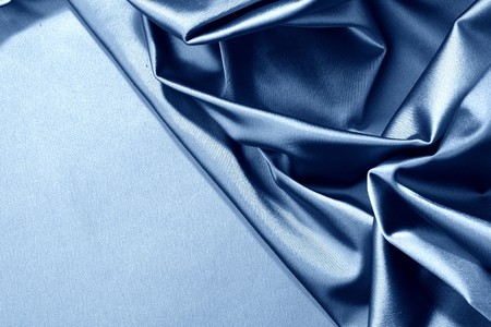 blue satin background closse upの写真素材