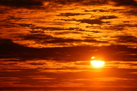sunrise sky close up nature backgroundの写真素材
