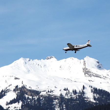 top of mountains sun in blue skyの写真素材