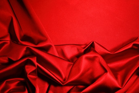 red satin background close upの写真素材