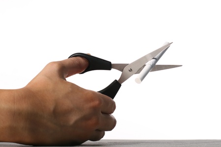 no smoke design danger risk conceptの写真素材