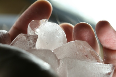 ice close up macro cold  backgroundの写真素材