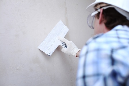 work aligns with a spatula wallの写真素材