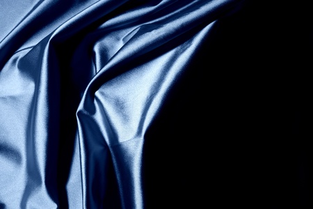 blue satin background closse upの写真素材