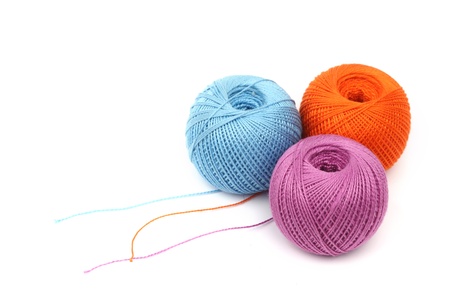 thread isolated on white background