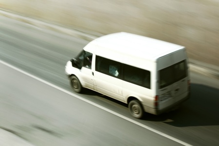 speed car drive blurred inmotionの写真素材