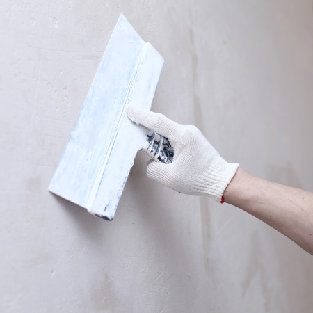 work aligns with a spatula wallの写真素材