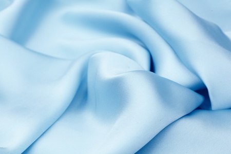 blue satin background closse upの写真素材