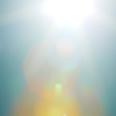 blue sunny sky close backgroundの写真素材