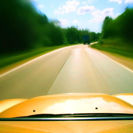 speed drive driveway transportation backgroundの写真素材