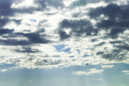 cloudy dark sky close background