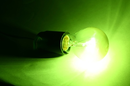 colored bulb macro close upの写真素材
