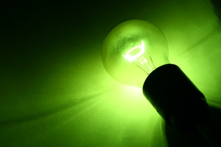 colored bulb macro close upの写真素材
