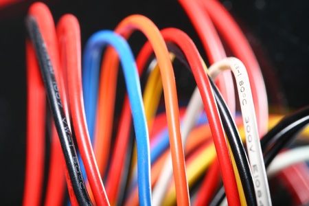 wire background macro close up
