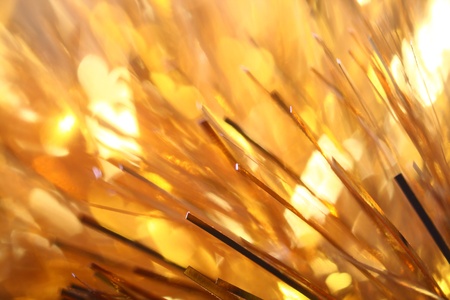 golden stars holiday background macro close upの写真素材