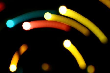 speed motion bokeh abstract backgroundの写真素材